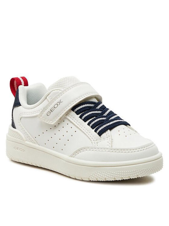 Geox Kids Sneakers with Scratch White