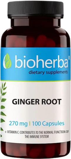 Bioherba Ginger Root 270мг 100 капси