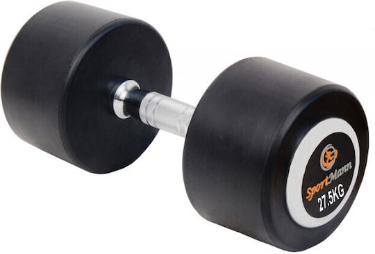 Sportmann Βαράκι Στρογγυλό Λαστιχένιο 1 x 27.5kg