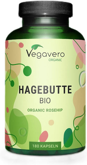 Vegavero Hagebutte Bio Organic Rose Hip 700мг 180 капси