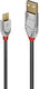 Lindy Regular USB 2.0 to micro USB Cable Γκρι 0.5m (36650)