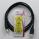 Logo Collection Regular USB 2.0 to micro USB Cable Μαύρο 1.8m (30260)