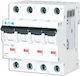 Eaton Αυτόματη Ασφάλεια 10A Τετραπολική AC 279057