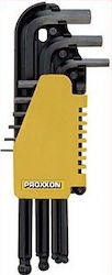 Proxxon Σετ 9 Κλειδιά Allen σε Σχήμα L