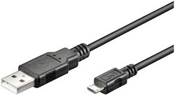 PremiumCord 296010320961 Regular USB 2.0 σε micro USB 0.6m Μαύρο