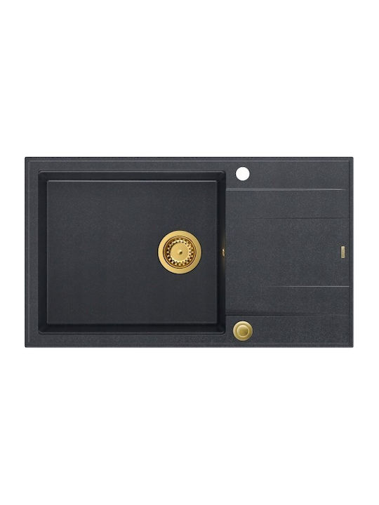 GraniteQ EVAN 136 XL Drop-In Мивка от Синтетиче...