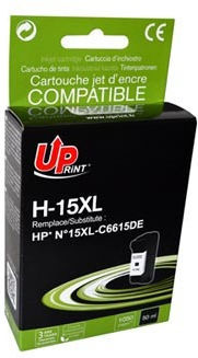 Uprint Original InkJet Printer Ink Black (H-15XL)