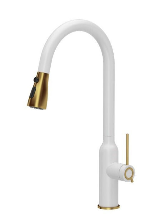 Quadron Jessica Kitchen Faucet Counter White