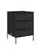 vidaXL Outdoor Storage Box Black L55xW59xH80cm
