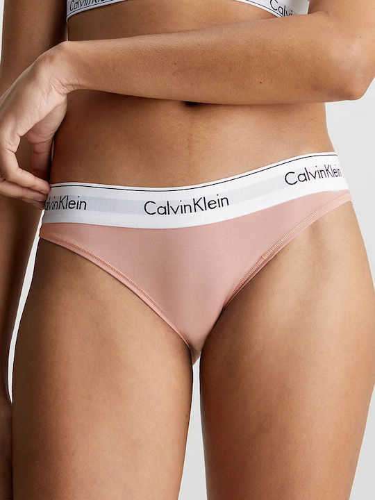 Calvin Klein Bumbac Femeie Alunecare Roz
