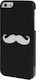 Beard Pattern Frosted Back Cover Πλαστικό Ροζ (iPhone 5/5s/SE)