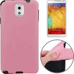 Texture Back Cover Silicone / Plastic Pink (Sam...