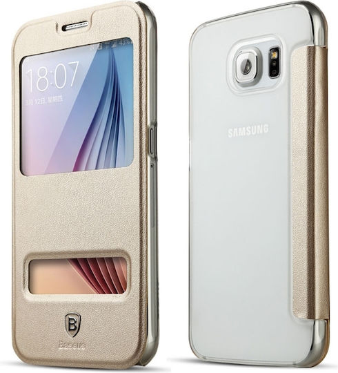 G920 Back Cover Piele Maro (Galaxy S6)