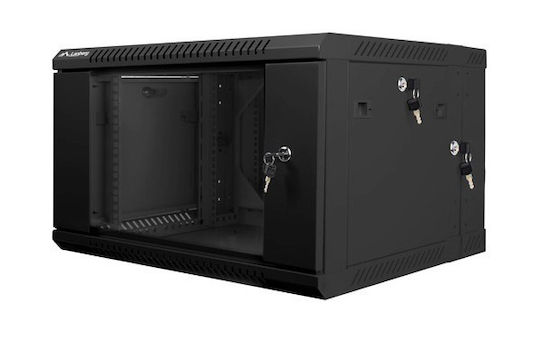 Lanberg Επιτοίχια Καμπίνα Rack 6U xcm WF02-6606-10B
