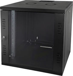 Q-Lantec SW-15U-600-450-N-DSJ-OP-RP-F-C Επιτοίχια 15U