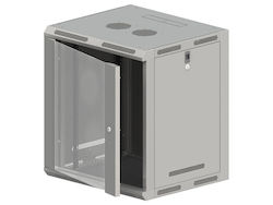 Q-Lantec SW-15U-600-500-N-DSJ-OP-RP-B-S Επιτοίχια 15U