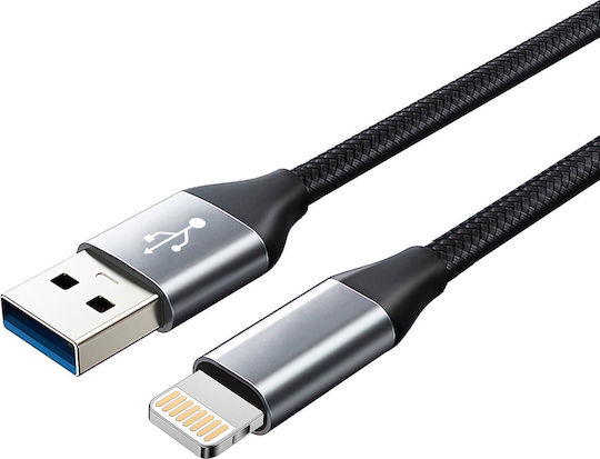 Montis USB-A zu Lightning Kabel Schwarz 2m (KAB-USB-0000017)