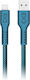 Orno USB-A zu Lightning Kabel 30W Blau 0.9m (CABEXCIMMOUALI0.9MIX)