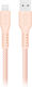 Orno USB-A zu Lightning Kabel 30W Rosa 2m (CABEXCIMMOUALI2.0MIX)