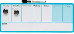 Acco Weekly Planner Agenda Blue 14x36cm