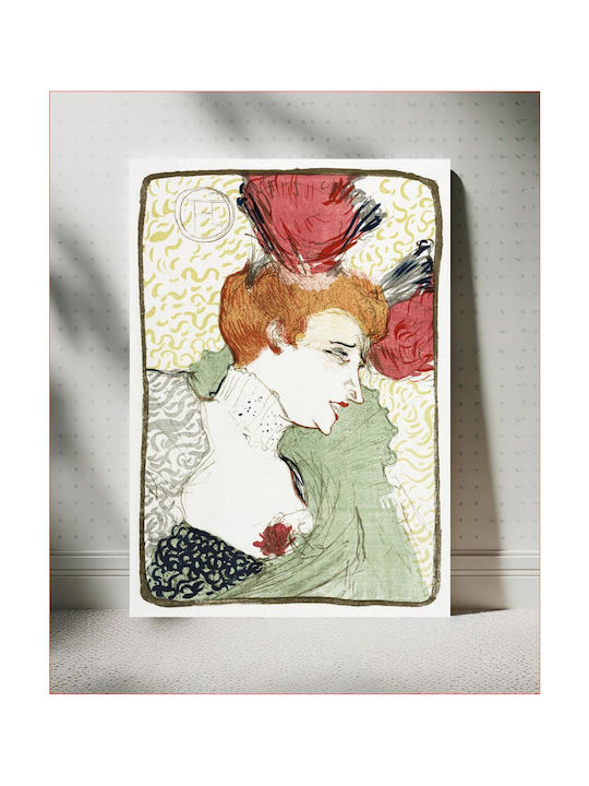 Bust Of Mademoiselle Lender (1895) By Henri De Toulouse–lautrec Πίνακας σε Καμβά 50x80cm