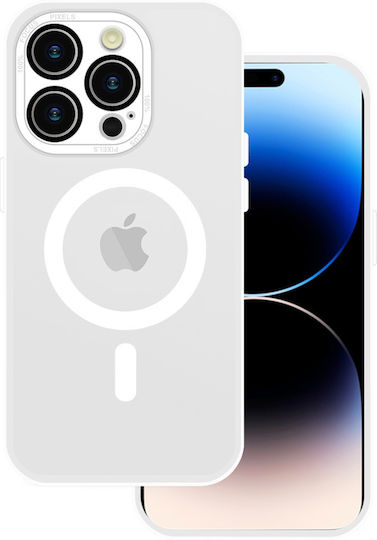 Tel Protect Back Cover Πλαστικό Λευκό (iPhone 15 Pro Max)