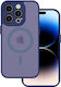Tel Protect Umschlag Rückseite Kunststoff Marineblau (iPhone 15 Pro)
