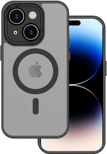 Tel Protect Umschlag Rückseite Kunststoff Schwarz (iPhone 15 Plus / 16 Plus)