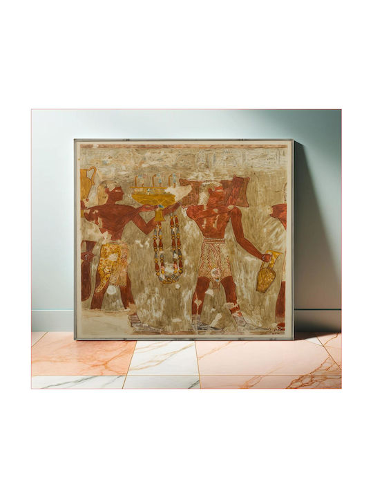 Bringing Gifts Gemälde Metallisch 110x110cm
