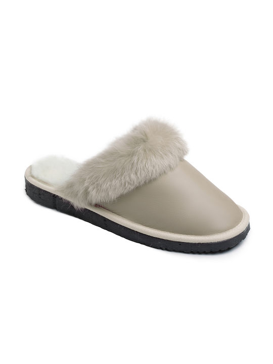 Goudiss Furs Winter Women's Slippers with fur