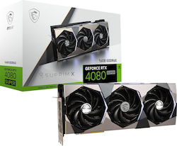 MSI GeForce RTX 4080 Super 16GB GDDR6X Suprim X Grafikkarte