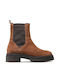 Geox Leather Women's Ankle Boots Brown