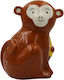 Koopman Maϊμού Fαγούρας Kinder Spardose Keramisch Braun 12.5x12x16.5cm