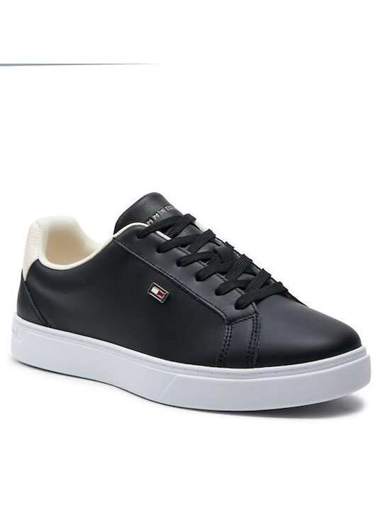 Tommy Hilfiger Γυναικεία Sneakers ΜΑΥΡΟ