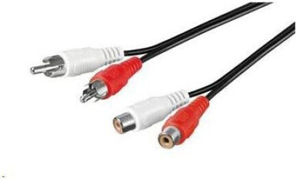 PremiumCord Kabel 2x RCA-Stecker - 2x RCA-Stecker 10m KJACKCMF2-10
