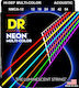 DR Neon Multi Einstellen Phosphor-Bronze Akustikgitarrensaiten 12 - 54