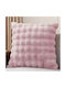SpitiBazaar Pelzigen Dekorativer Kissenbezug Rosa 45x45cm