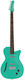 Danelectro 56 Vintage Baritone Dark Aqua Електрическа Китара Тежък Червена