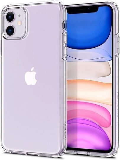 Spigen Liquid Crystal Back Cover Σιλικόνης Διάφανο (iPhone XR, iPhone 11, Spigen)