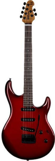 Music Man Chitară Electrică cu SSS Configurație Doze Roșie