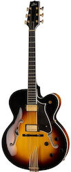 Heritage Guitars Ηλεκτρική Κιθάρα με Θήκη Λευκή