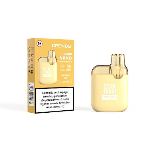 Steam Train Einweg E-Zigarette 600 Züge Pineapple Ice 20mg