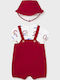 Mayoral Baby Bodysuit Short-Sleeved Red