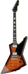 Schecter E-1 Custom Special Edition Vsb Ηλεκτρική Κιθάρα Heavy με Θήκη Burst