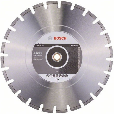 Bosch Standard Cutting Disc Construction Materials Hole Diameter 400mm 1pcs