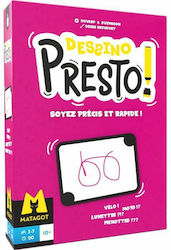 Asmodee Board Game Dessino Presto! (FR) for 3-7 Players 10+ Years (FR)