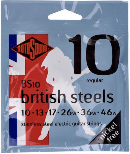 Rotosound Bs10 British Steels Μονή Χορδή Steel Ηλεκτρικής Κιθάρας 10"