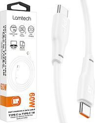 Lamtech USB 2.0 USB-C männlich - USB-C 60W 2m (LAM113133) Lamtech USB 2.0 USB-C männlich - USB-C 60W 2m (LAM113133)