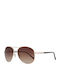 Guess Unisex Ochelari de soare cu Auriu Cadru și Maro Degradati Lentilă GF0295 33F