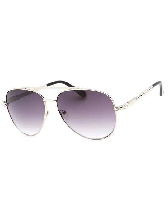 Guess Unisex Ochelari de soare cu Argintiu Cadr...